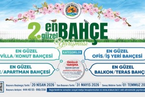 Atakum belediyesi 2. En Güzel Bahçe Yarışması Başvuruları Başladı